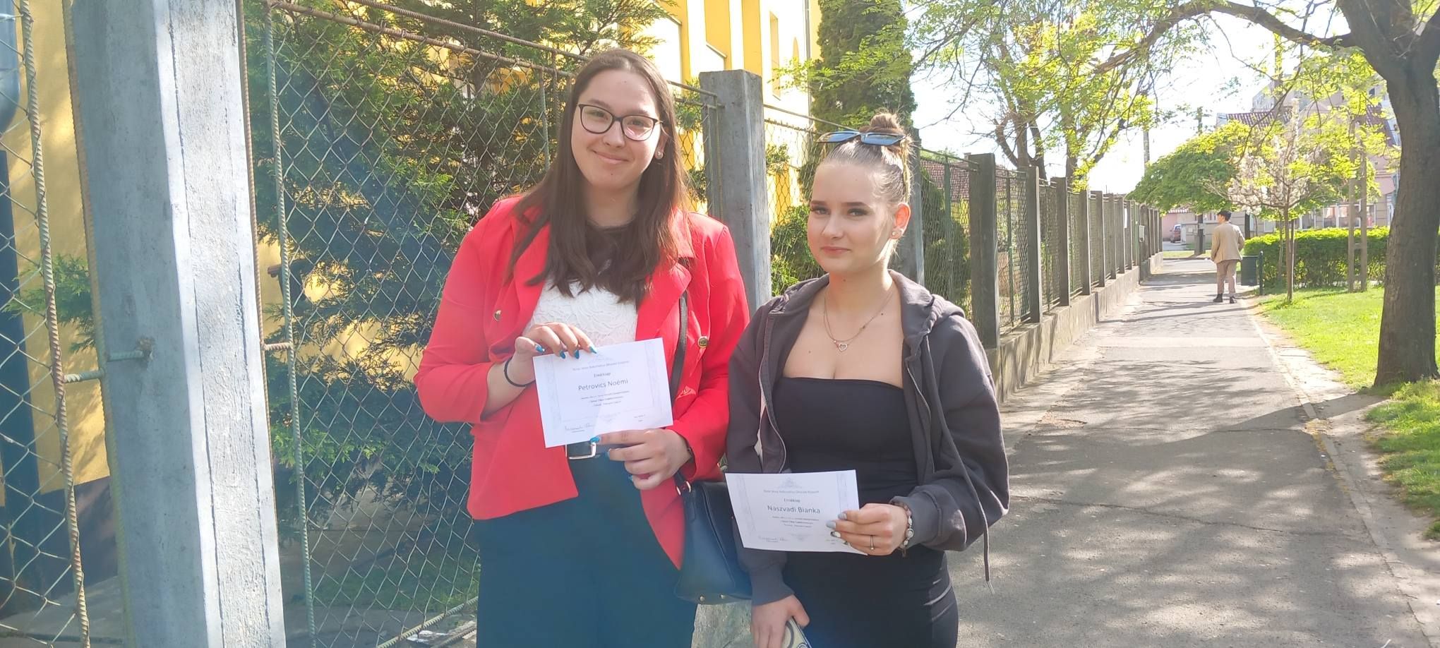 Szavalóversenyen szerepeltek a Szterényi iskola tanulói