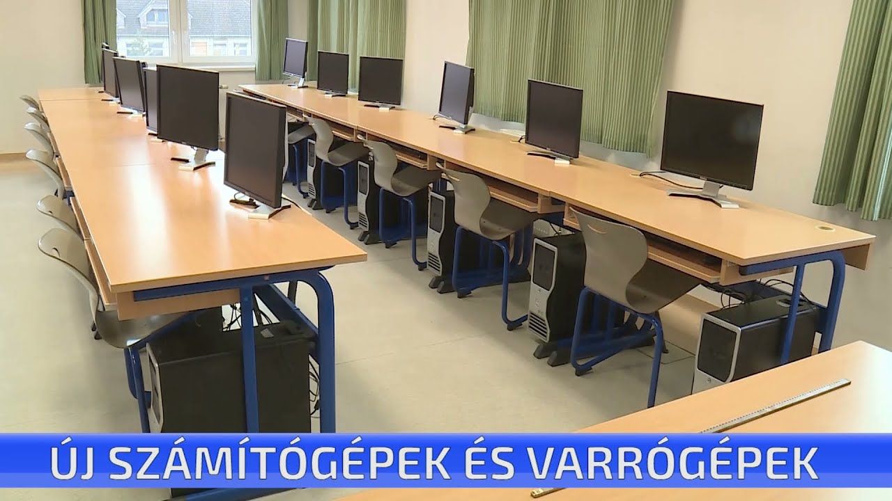 Új számítógépek és varrógépek