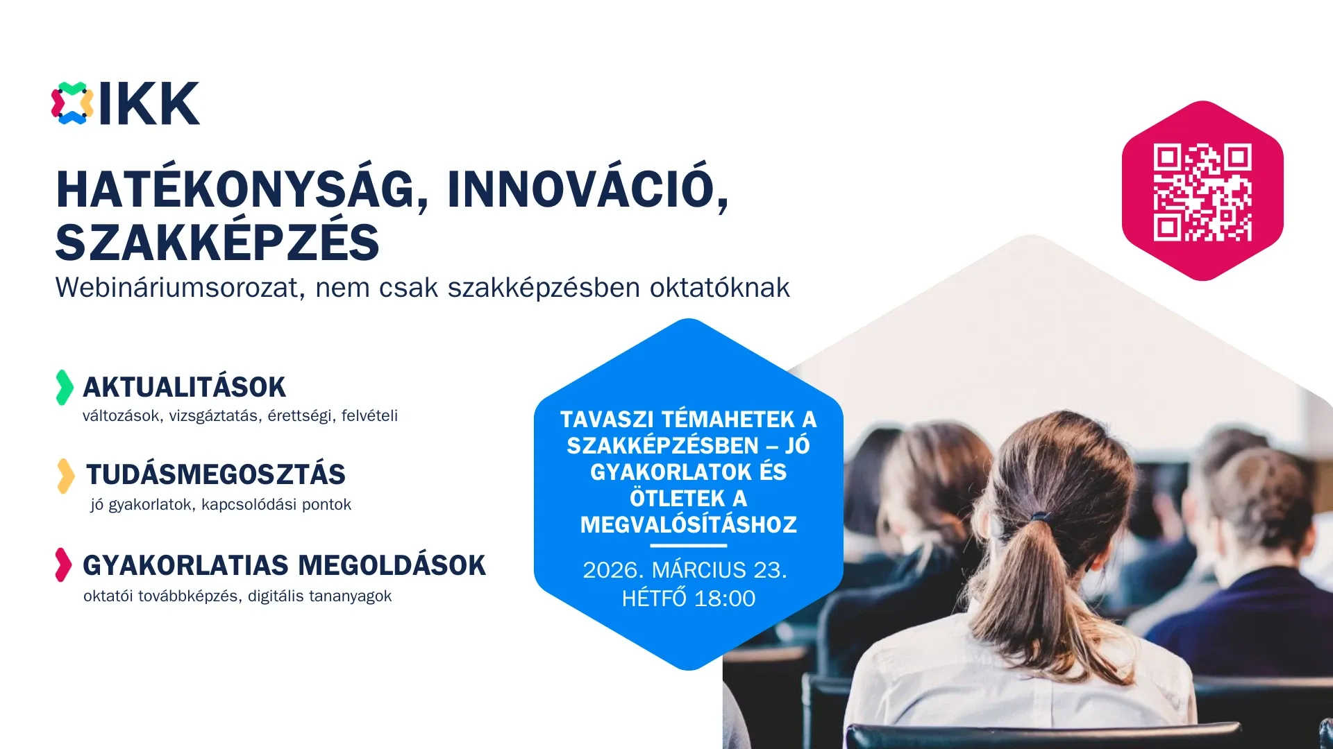 Webinárium: Tavaszi témahetek a szakképzésben